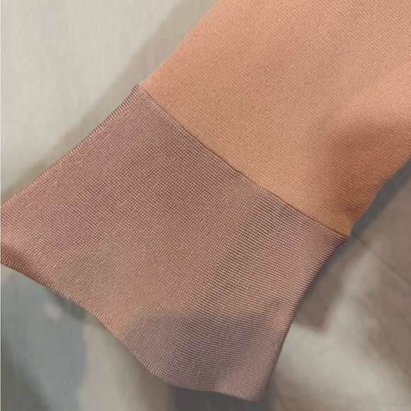 Ann Taylor Peach Long Sleeve Top - Picture 3 of 8